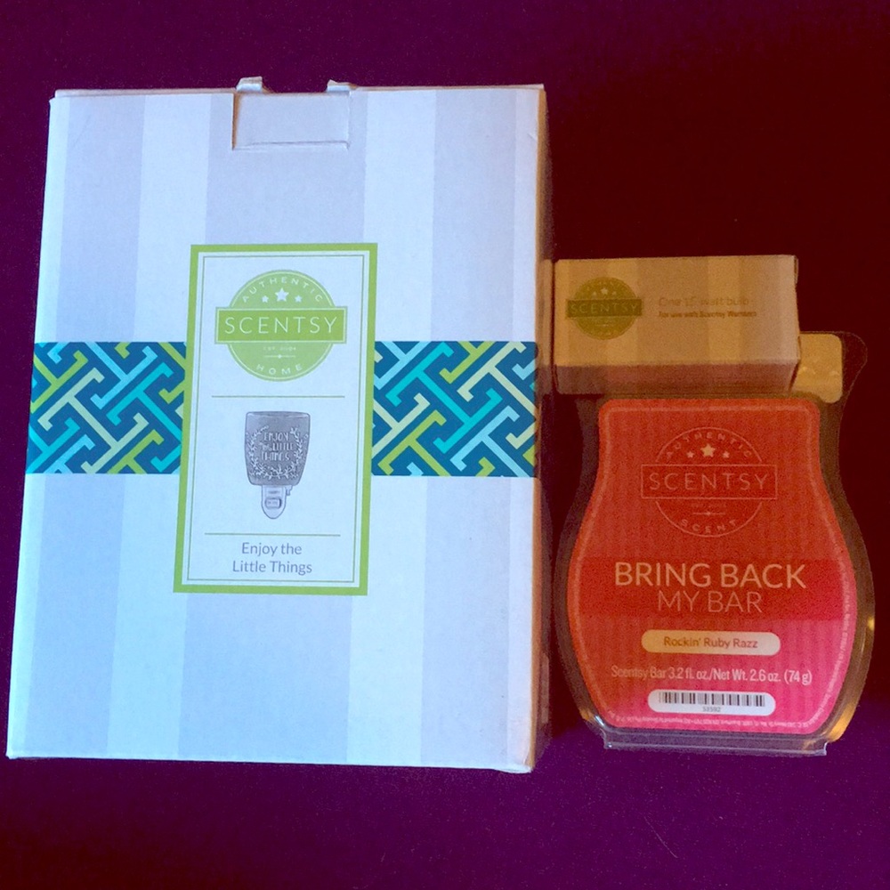 COPY - Mini Scentsy Electric Wax Warmer with Scen…